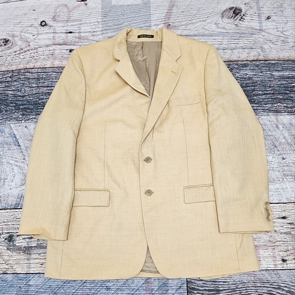 Lauren Ralph Lauren Gentry House Clothiers Blazer Wool & Silk Men's Size 44R - Picture 1 of 12